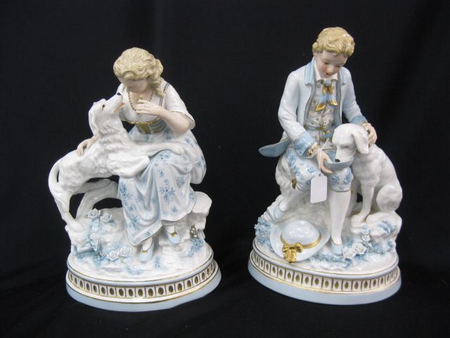 Pair of Andrea Porcelain