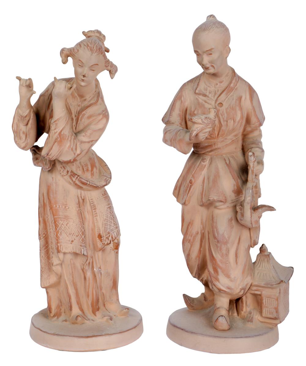 PAIR OF ANDREA / SADEK PORCELAIN
