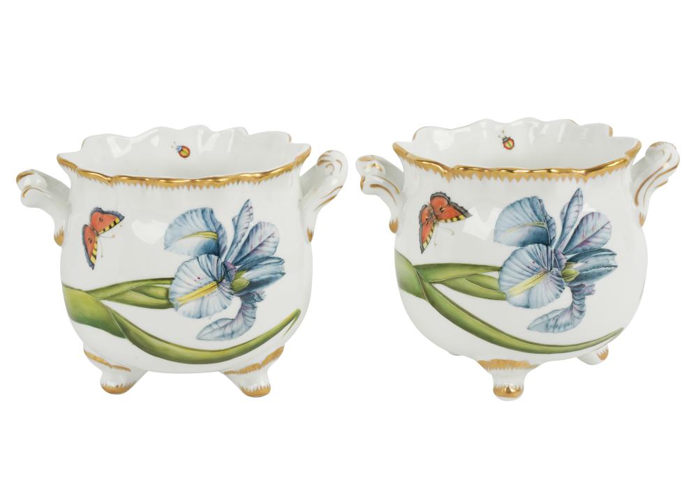 PAIR OF ANNA WEATHERLEY PORCELAIN