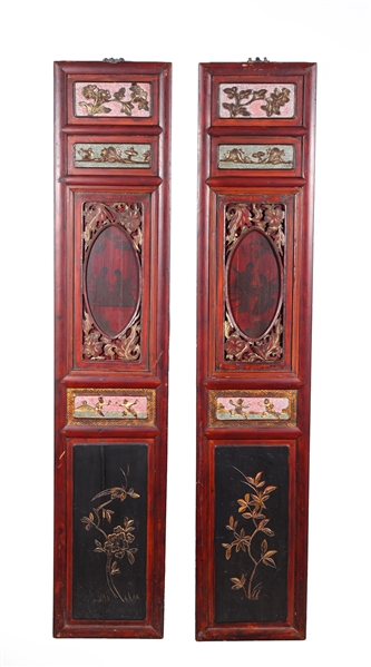 Pair of antique, 19th century,