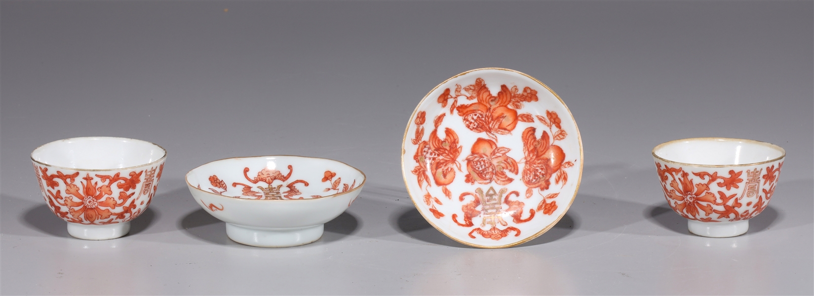 Pair of antique Chinese enameled