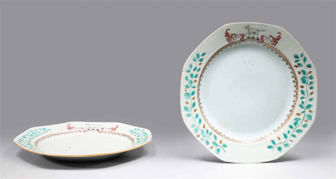 Pair of antique Chinese export