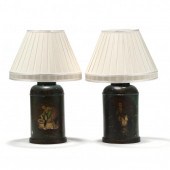 PAIR OF ANTIQUE CHINOISERIE DE