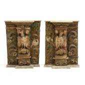 PAIR OF ANTIQUE CONTINENTAL CA