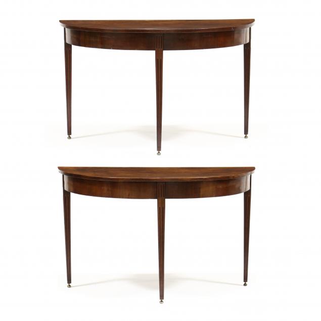 PAIR OF ANTIQUE ENGLISH HEPPLEWHITE