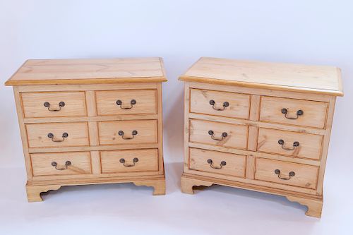 PAIR OF ANTIQUE ENGLISH PINE