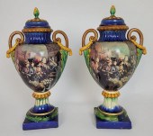 PAIR OF ANTIQUE FRENCH DECOUPA