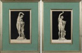 PAIR OF ANTIQUE ITALIAN ENGRAV