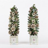 PAIR OF ANTIQUE ITALIAN TOLE F
