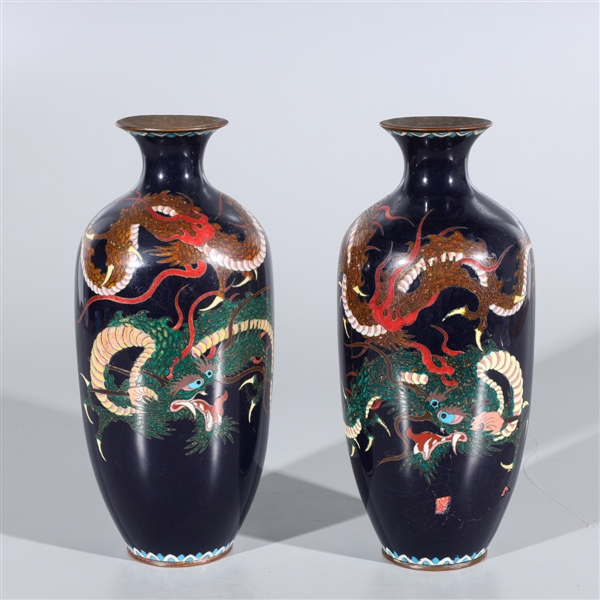 Pair of antique Japanese
