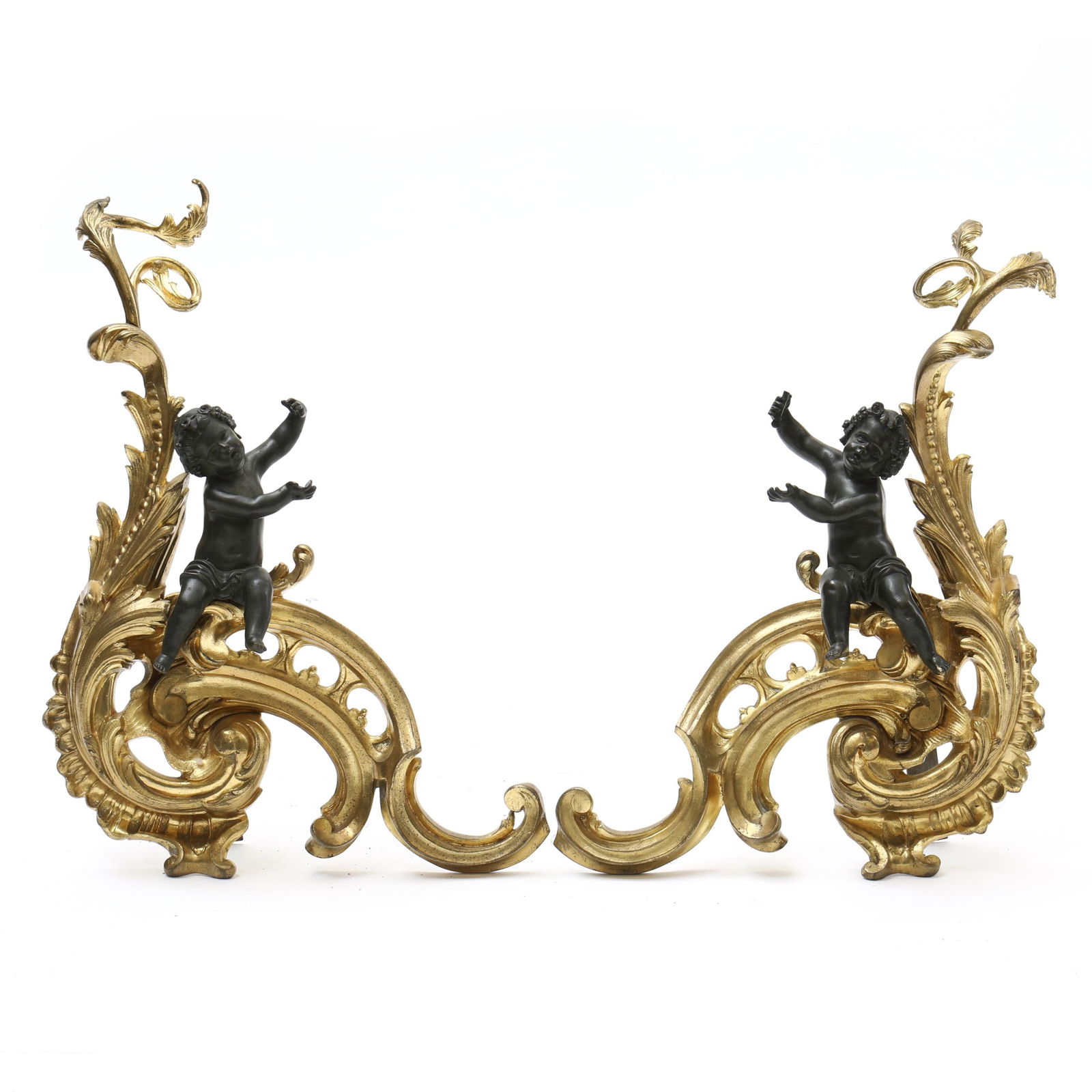 PAIR OF ANTIQUE LOUIS XV STYLE