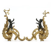 PAIR OF ANTIQUE LOUIS XV STYLE