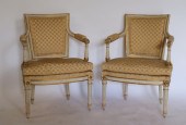 PAIR OF ANTIQUE LOUIS XV1 STYL