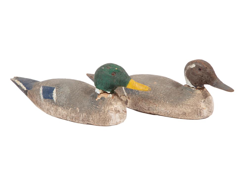 PAIR OF ANTIQUE LOUISIANA PAINTED