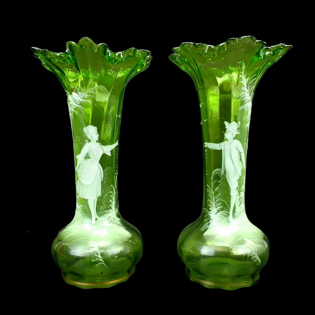 PAIR OF ANTIQUE MARY GREGORY