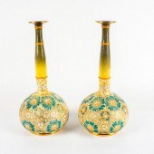 PAIR OF ANTIQUE ROYAL DOULTON