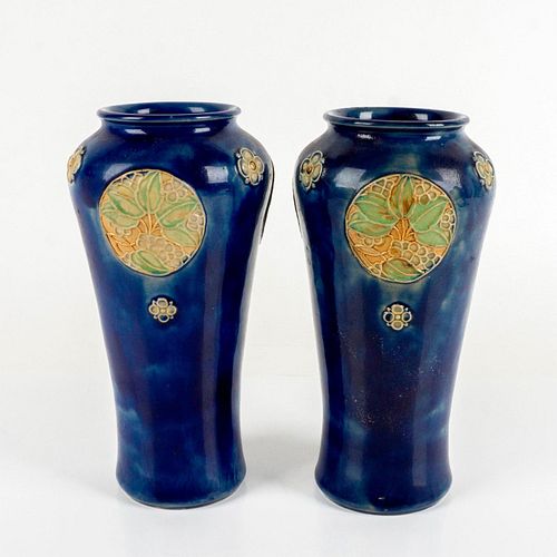 PAIR OF ANTIQUE ROYAL DOULTON
