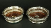 PAIR OF ANTIQUE SHEFFIELD WINE