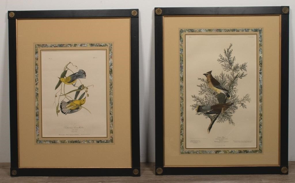 PAIR OF AQUATINTS  AFTER