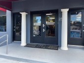 PAIR OF ARCHITECTURAL COLUMNS: