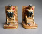 PAIR OF ARMOR BRONZE CO. COLD
