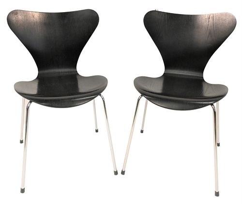 PAIR OF ARNE JACOBSEN FOR FRITZ