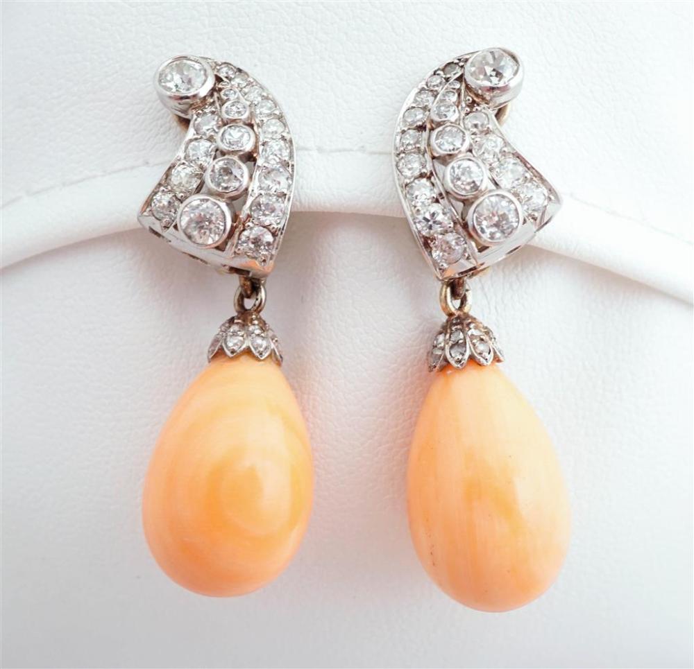 PAIR OF ART DECO 14-KARAT