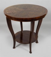 PAIR OF ART DECO BIRDSEYE MAPL