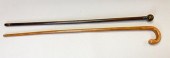 PAIR OF ART DECO CANESVintage