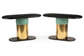 PAIR OF ART DECO CONSOLESPair