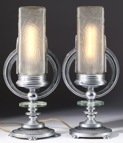 Pair of Art Deco Rembrandt Table