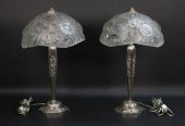 PAIR OF ART DECO SABINO TABLE