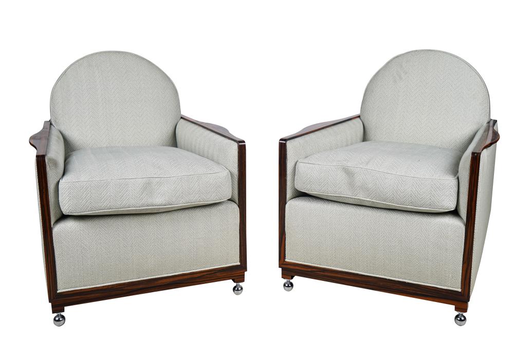PAIR OF ART DECO STYLE BERGERESwith