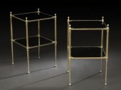 Pair of Art Moderne Gilt-Metal