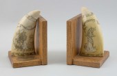 PAIR OF ARTEK ENGRAVED SIMULAT