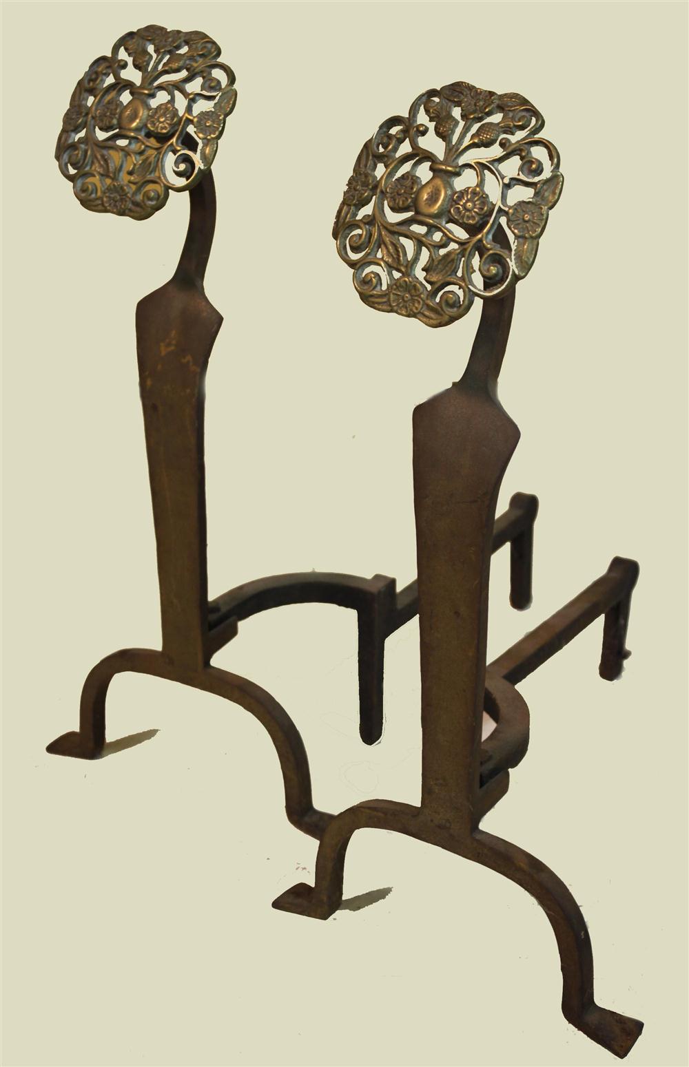 PAIR OF ARTS AND CRAFTS STYLE