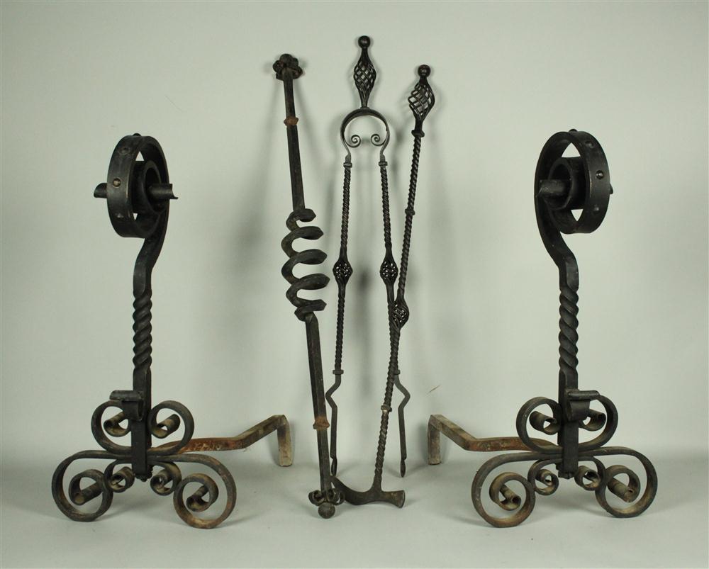 PAIR OF ARTS AND CRAFTS STYLE