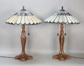 PAIR OF ARTS AND CRAFTS STYLE
