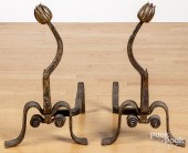 PAIR OF ARTS AND CRAFTS ANDIRO