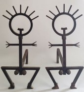 PAIR OF ARTS AND CRAFTS STYLE