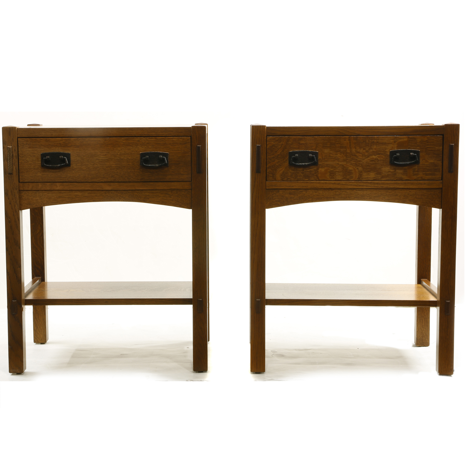 PAIR OF ARTS AND CRAFTS STYLE