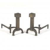 PAIR OF ARTS AND CRAFTS HAMMER
