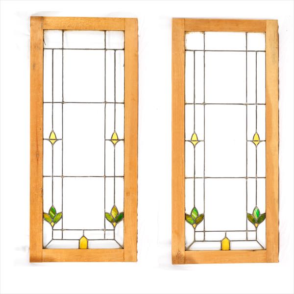 PAIR OF ARTS AND CRAFTS STYLE