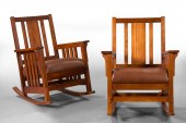 Pair of Arts and Crafts-Style