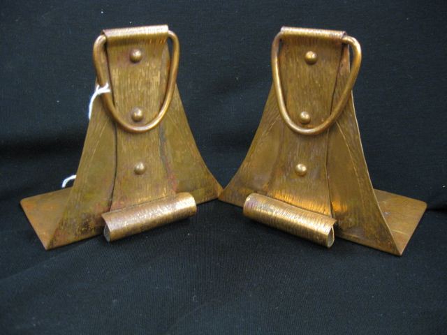 Pair of Arts & Crafts Copper