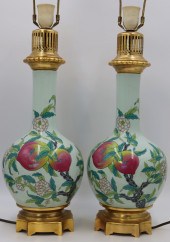 PAIR OF ASIAN INSPIRED FRENCH