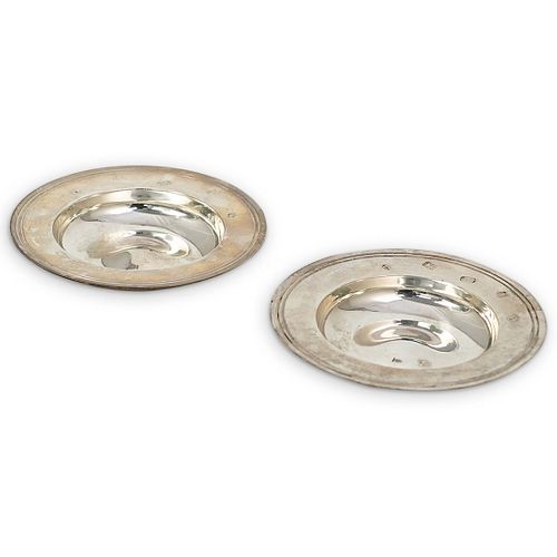 PAIR OF ASPREY GARRARD SILVER