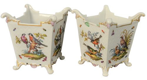 PAIR OF AUGUSTUS REX PORCELAIN