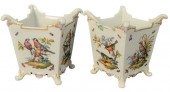 PAIR OF AUGUSTUS REX PORCELAIN