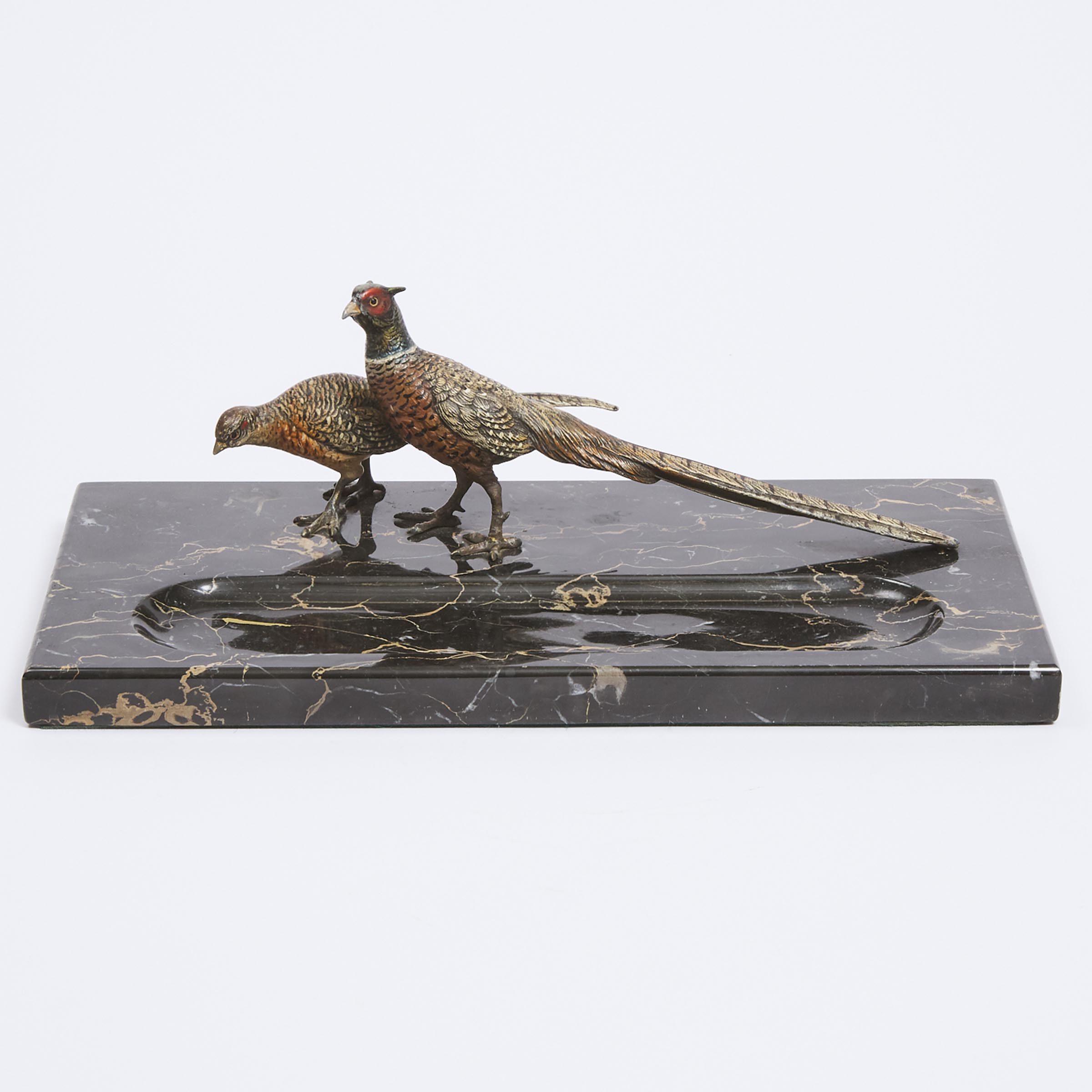 Pair of Austrian Cold Painted